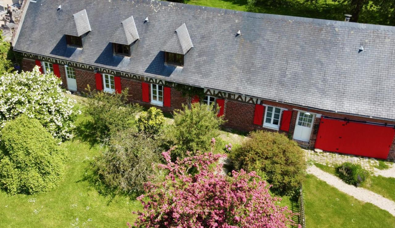 Rouge Cottage Gite 4 Etoiles Billard Gueutteville-les-Gres 外观 照片