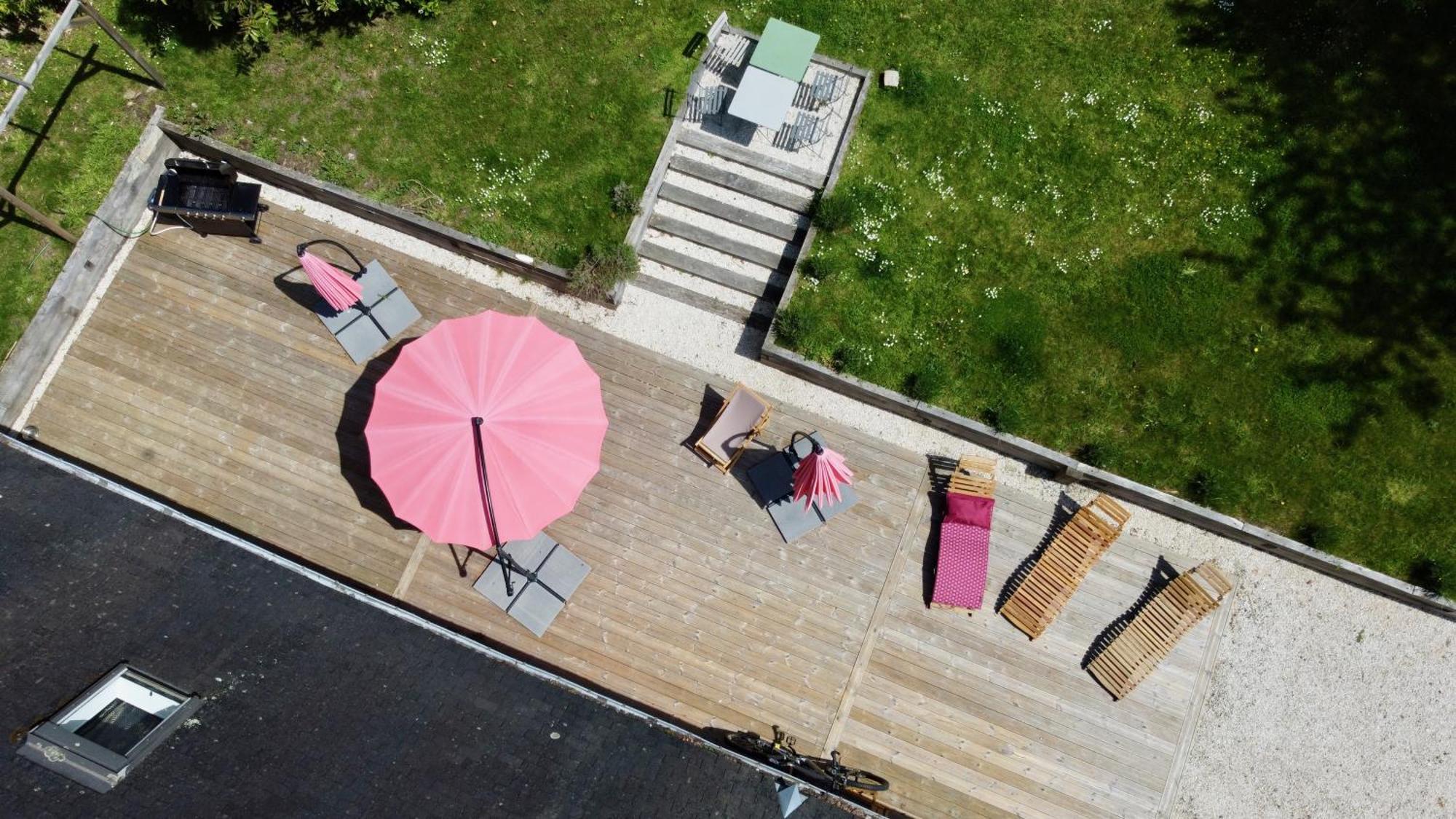 Rouge Cottage Gite 4 Etoiles Billard Gueutteville-les-Gres 外观 照片