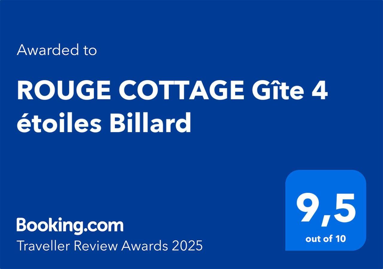 Rouge Cottage Gite 4 Etoiles Billard Gueutteville-les-Gres 外观 照片